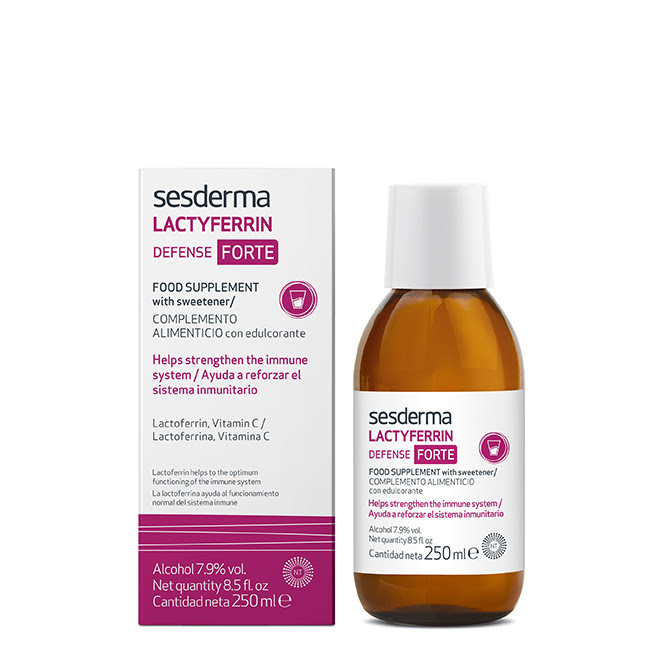 SesdermaLactyferrinDefenseForteDrinkable250ml セスデルマ ラクティフェリン ディフェンス フォルテ ドリンクタブル 250mL - 画像 (1)