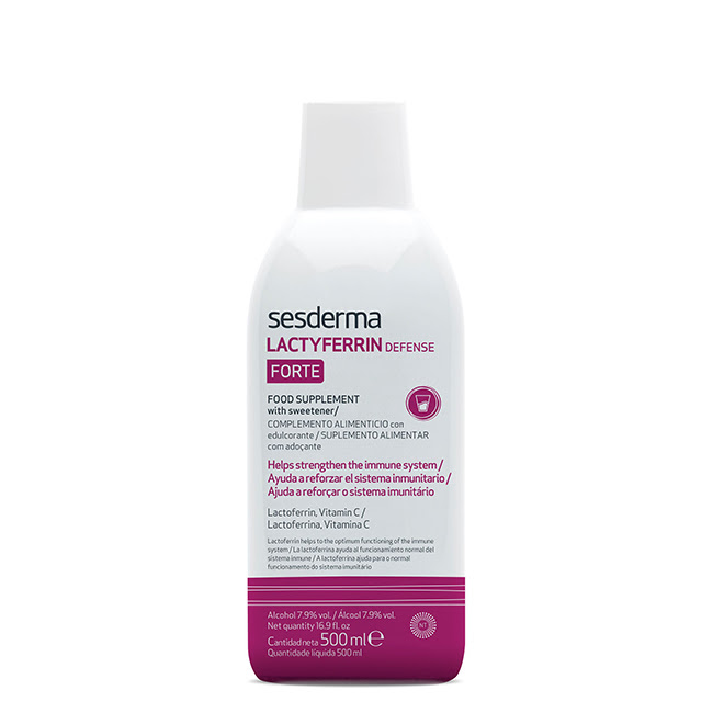 SesdermaLactyferrinDefenseForteDrinkable500ml セスデルマ ラクティフェリン ディフェンスフォルテ ドリンクタブル 500ml - 画像 (1)