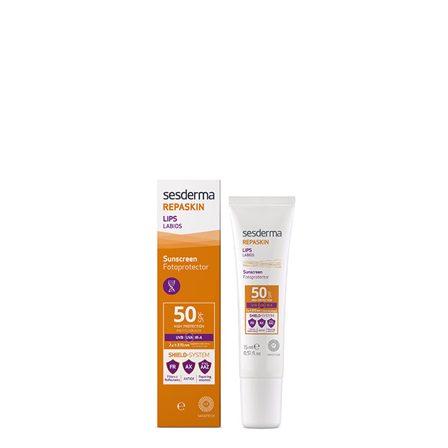 SesdermaRepaskinSunscreenLipsSPF5015ml セスデルマ リパスキン リップクリーム SPF50 15ml - 画像 (1)