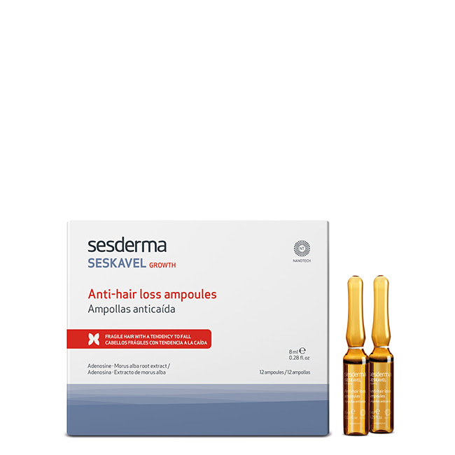SesdermaSeskavelGrowthAnti-HairLossAmpoules12x8ml Sesderma Seskavel Growth Anti-Hair Loss Ampoules 12x8ml