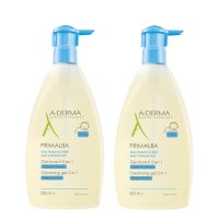 A-Derma Primalba Baby Cleansing Gel 2 in 1 Duo 2x500ml