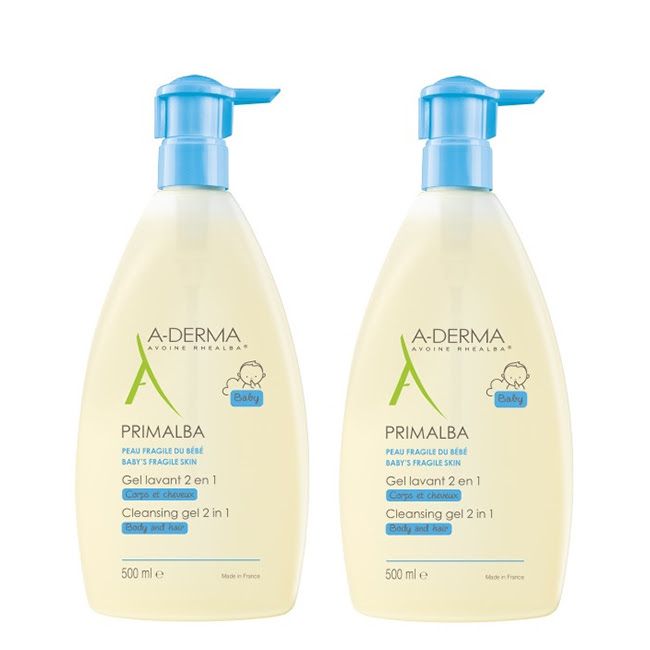 A-DermaPrimalbaBabyCleansingGel2in1Duo2x500ml A-Derma Primalba Baby Cleansing Gel 2 in 1 Duo 2x500ml