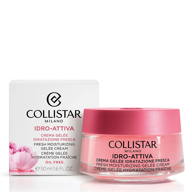 Collistar-IA-Fresh-Moisturizing-Gelee-Cream-50ml Jar of Collistar IA Fresh Moisturizing Gelée Cream by Collistar, a gel-cream indicated for intense hydration of the facial skin.