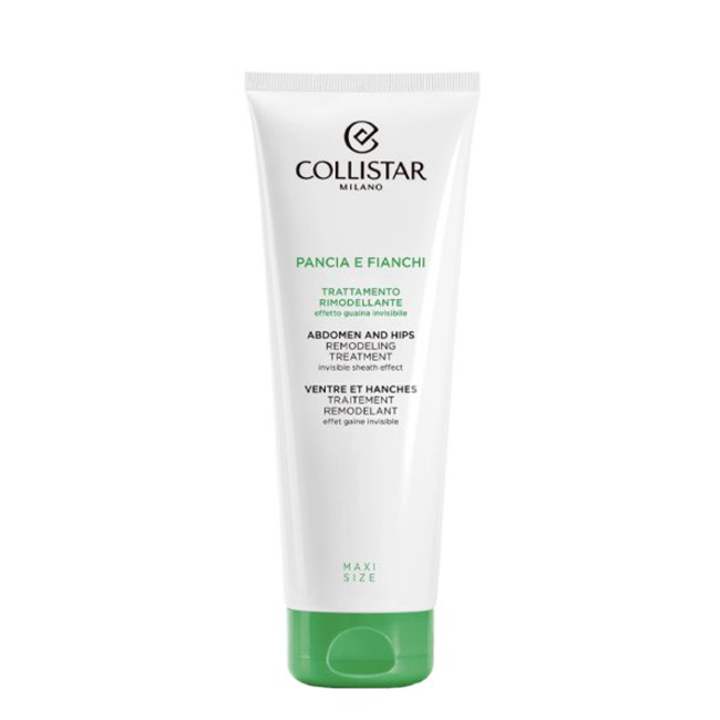 Collistar-Intensive-Abdomen-Hip-Cream-250ml Jar of Collistar Intensive Abdomen and Hip Treatment Cream by Collistar, a cream indicated for toning hips and abdomen.
