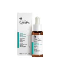 Bottle  of  Collistar  Pure  Actives  Glycolic  Acid  by  Collistar,  a  serum  indicated  for  eliminating  dead  skin  cells  and  reducing  pore  size.