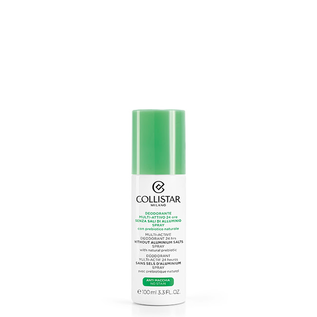 CollistarMulti-ActiveDeodorant24hSprayWithoutAluminiumSalts100ml コリスタ マルチアクティブデオドラント 24h スプレー(アルミニウム塩なし) 100ml - 画像 (1)