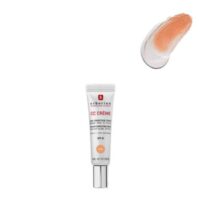 Tube  of  Erborian  CC  Crème  Doré  by  Erborian,  a  CC  cream  indicated  for  hydrating  and  correcting  imperfections  of  golden  skin.