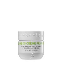 Jar  of  Erborian  Bamboo  Crème  Frappée  by  Erborian,  a  fresh  gel  indicated  for  hydrating  and  toning  facial  skin.