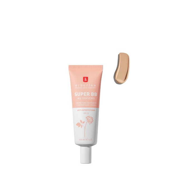 ErborianSuperBBCreamNude40ml Tube of Erborian Super BB Cream Nude by Erborian, a BB cream indicated for evening out the complexion and SPF20 protection.