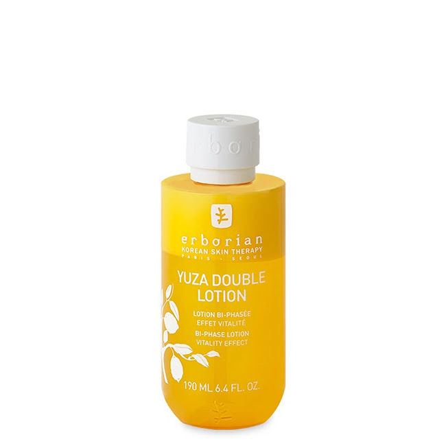 ErborianYuzaDoubleLotion190ML Bottle of Erborian Yuza Double Lotion by Erborian, a 2-stage lotion indicated for brightening tired and dull skin.