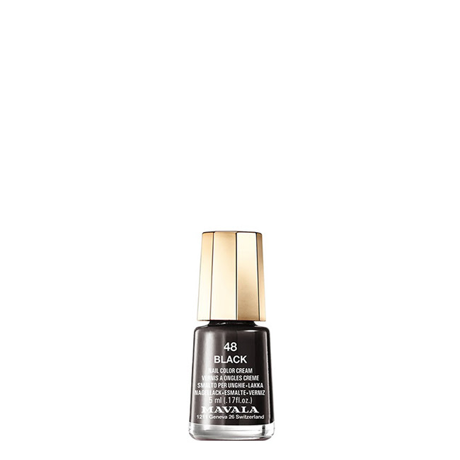 MavalaMiniColorNailPolish48Black5ml Mavala Mini Color Nail Polish 48 Black 5ml
