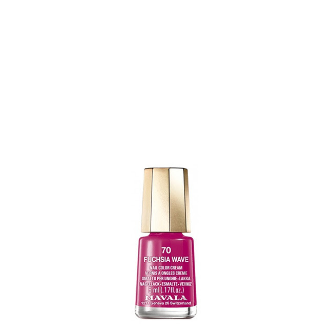 MavalaMiniColorNailPolish70FuchsiaWave5ml Mavala Mini Color Esmalte 70 Fuchsia Wave 5ml - Image 1