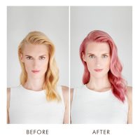 a coloring mask indicated for luminous color and hair restoration.