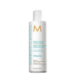 Bottle of Moroccanoil Extra Volume Conditioner by Moroccanoil, a conditioner indicated for detangling and adding hair volume.