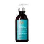 Tube of Moroccanoil Hydrating Styling Cream by Moroccanoil, a moisturizing cream indicated for styling and hydrating rebellious hair.