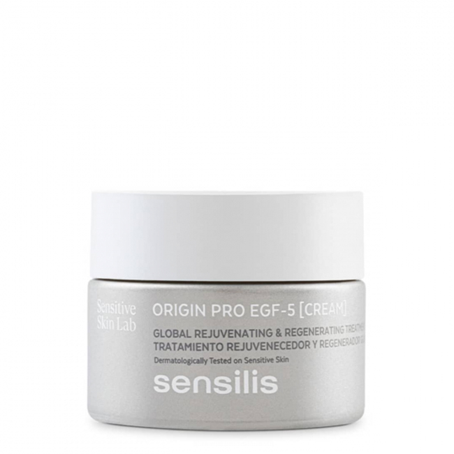 Sensilis Origin Pro EGF-5 Creme Anti-Idade 50ml Sensilis Origin PRO EGF-5 Crema Rejuvenecedora Global 50ml - Image 1