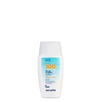 Bottle  of  Sensilis  Sun  Solar  Allergy  Fluid  100  FPS50