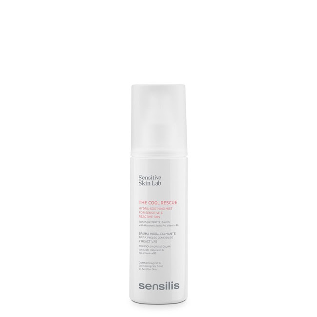 SensilisTheCoolRescue150ml Spray of Sensilis The Cool Rescue by Sensilis, a refreshing mist indicated for hydrating and calming sensitive reactive skin.