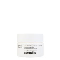Jar  of  Sensilis  Upgrade  Firming  Night  Cream  by  Sensilis,  a  night  cream  indicated  for  regenerating  and  firming  mature  skin.