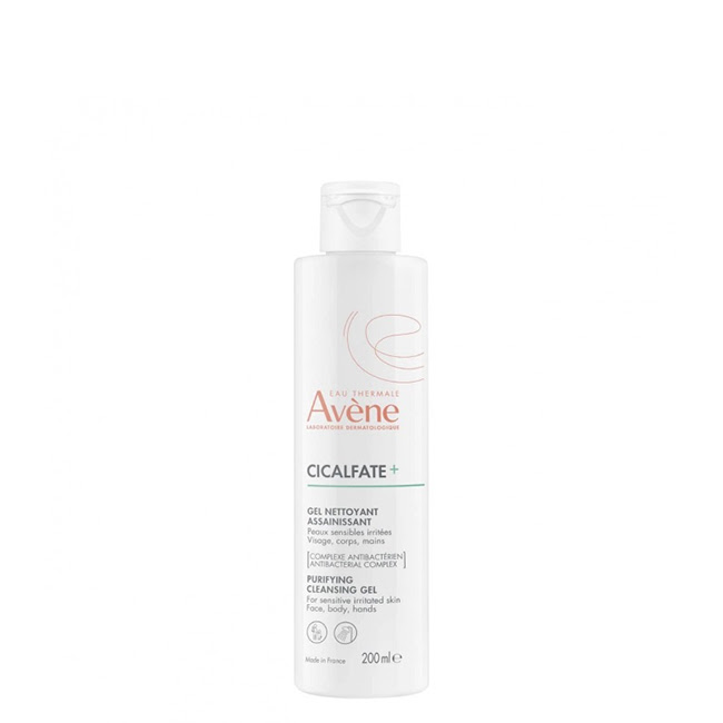 AvèneCicalfate+PurifyingCleansingGel200ml Bottle of Avène Cicalfate