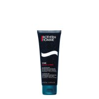 Tube  of  Biotherm  Homme  T-Pur  Salty  Cleanser  Gel  by  Biotherm,  an  exfoliating  gel  indicated  for  detoxifying  oily  skin.