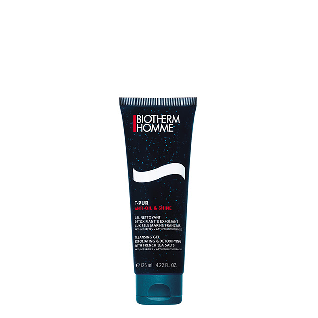 BiothermHommeT-PurSaltyCleanserGel125ml Biotherm Homme T-Pur Salty Gel de Limpeza 125ml - Image 1