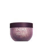 Jar of Caudalie Vinosculpt Crushed Cabernet Scrub by Caudalie, a body scrub indicated for eliminating dead skin cells.