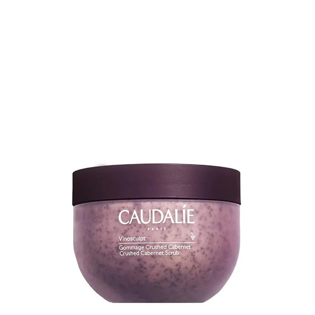 CaudalieVinosculptCrushedCabernetScrub250ml Jar of Caudalie Vinosculpt Crushed Cabernet Scrub by Caudalie, a body scrub indicated for eliminating dead skin cells.