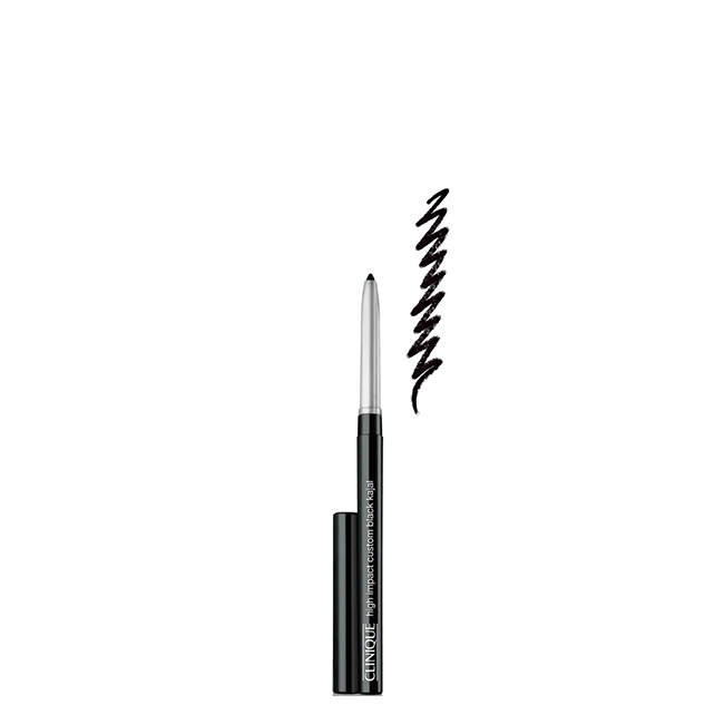 CliniqueHighImpactCustomBlackKajalColorBlack28g Clinique High Impact Custom Black Kajal Delineador de Olhos Cor Black 2,8g - Image 1