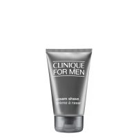 Tube  of  Clinique  Men  Cream  Shave  by  Clinique,  a  rich  shaving  cream  indicated  for  protecting  dry  skin  and  ensuring  a  comfortable  shave.