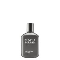 Tube  of  Clinique  Men  Post-Shave  Soother  by  Clinique,  a  soothing  balm  indicated  for  relieving  irritation  and  redness  caused  by  shaving.