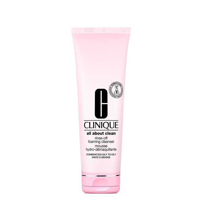CliniqueRinseOffFoamingCleanserCombinationOilySkin250ml Clinique Rinse Off Mousse de Limpeza Pele Mista a Oleosa 250ml - Image 1