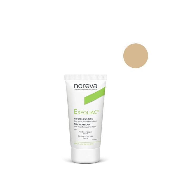 NorevaExfoliacBBCreamLight30ml Noreva Exfoliac BB Cream Light 30ml