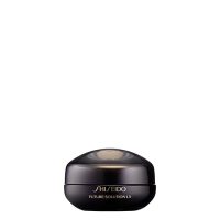 Jar  of  Shiseido  Future  Solution  LX  Eye  &  Lip  Cream,  a  rich  cream  indicated  for  diminishing  wrinkles  and  dark  circles.