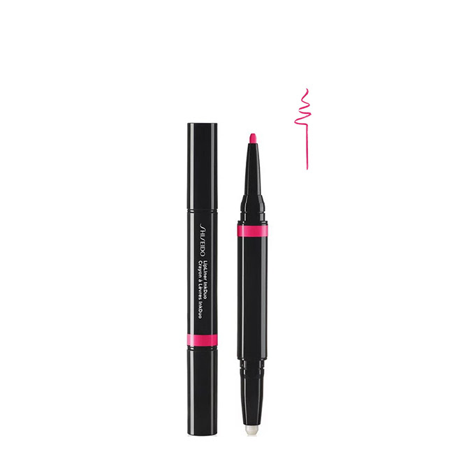 ShiseidoLipLinerInkDuoPrimerLinerColor06Magenta11g 資生堂 リップライナー インクデュオ プライム+ライナー カラー06 マゼンタ 1.1g - 画像 (1)