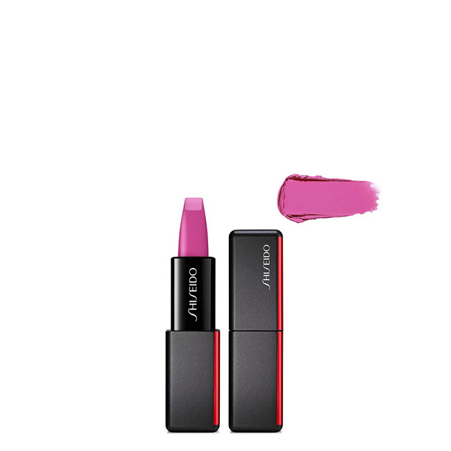 ShiseidoModernMattePowderLipstickColor519FuchsiaFetish4g 資生堂 モダンマット パウダーリップスティック カラー 519 フューシャフェティッシュ 4g - 画像 (1)