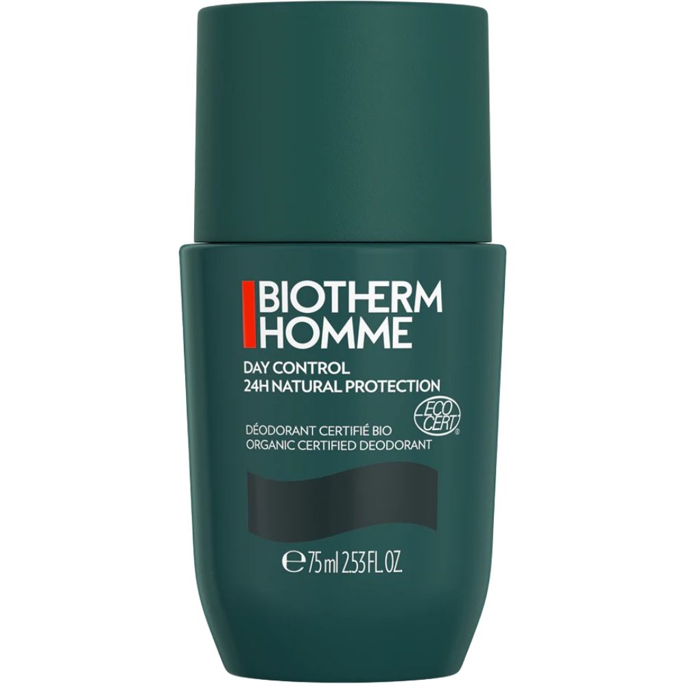 biotherm-homme-004134bz_01 Product container of Biotherm Homme Day Control Natural Protection Roll-On by Biotherm, a roll-on indicated for underarm protection.