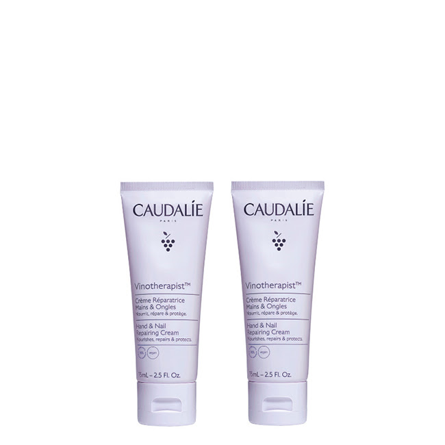 CaudalieVinotherapistHandandNailRepairingCreamDuo2x75ml Caudalie Vinotherapist Hand and Nail Repairing Cream Duo 2x75ml
