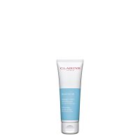 Tube  of  Clarins  Fresh  Scrub  by  Clarins,  an  exfoliating  scrub  indicated  for  purifying  and  brightening  the  skin  texture.