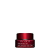 Jar  of  Clarins  Super  Restorative  Night  Cream  by  Clarins,  a  nourishing  cream  indicated  for  overnight  repair  of  very  dry  skin.