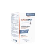 Box of Ducray Anacaps Expert Trio Capsules by Ducray, a food supplement indicated for chronic hair loss.