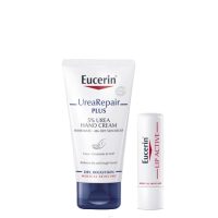 Eucerin Urea Repair Plus Hand Cream + Lipstick Set