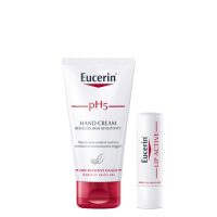 Eucerin pH5 Hand Cream + Lipstick Set