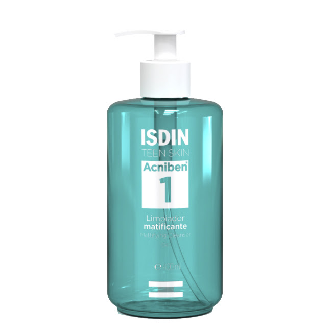 IsdinAcnibenMattifyingCleanserGel400ml Isdin Acniben Gel Limpiador Matificante 400ml - Image 1