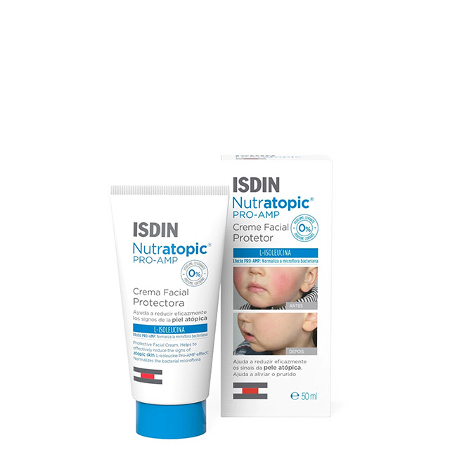 IsdinNutratopicPro-AMPFacialCream50ml Isdin Nutratopic Pro-AMP Crema Facial Protectora 50ml - Image 1