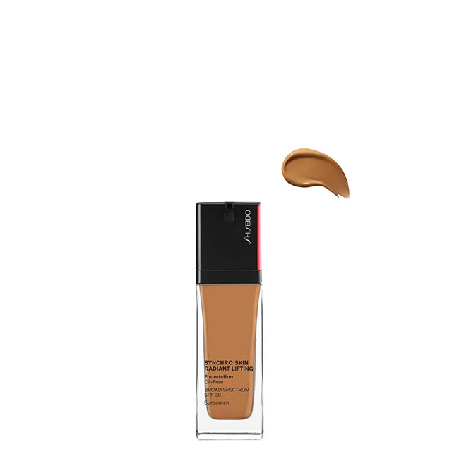 ShiseidoSynchroSkinRadiantLiftingFoundationColor420Bronze30ml 資生堂 シンクロスキン ラディアントリフティングファンデーション カラー420 ブロンズ 30ml - 画像 (1)