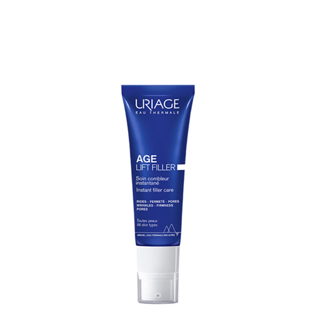 Uriage Age Lift Filler Instant Filler Care 30ml Product container of Uriage Age Lift Filler Instant Filler Care by Uriage, a cream-gel indicated for filling wrinkles.