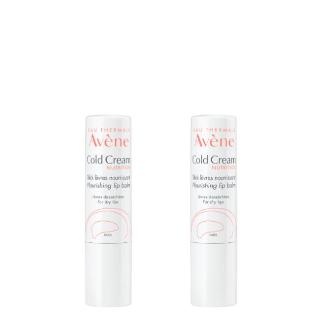 Avene Cold Cream Nutrition Stick Duo Avène Cold Cream Lip Stick Duo