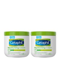 Jar  of  Cetaphil  Moisturizing  Cream  by  Cetaphil,  a  moisturizing  cream  indicated  for  sensitive  and  very  dry  skin  barrier.
