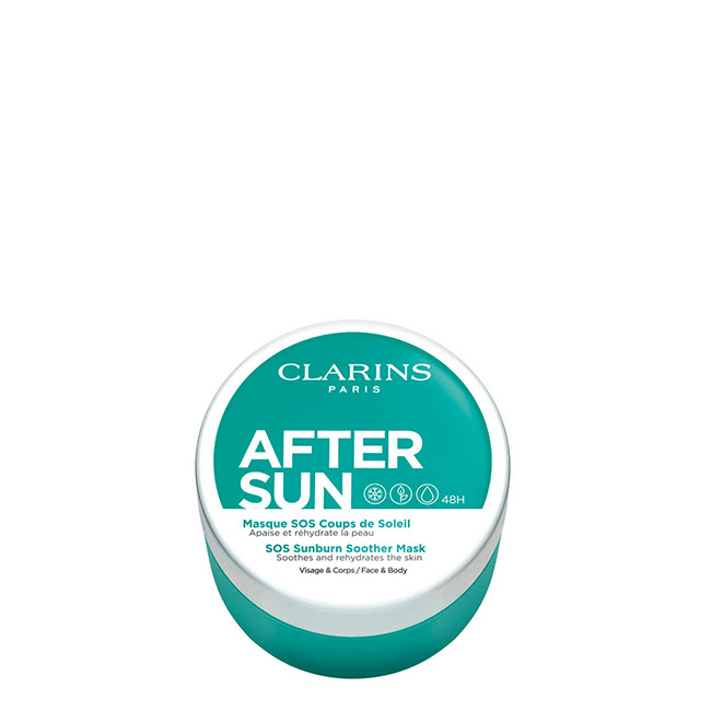 ClarinsAfterSunSOSSunburnSootherMask100ml Clarins After Sun Máscara de Rosto e Corpo 100ml - Image 1